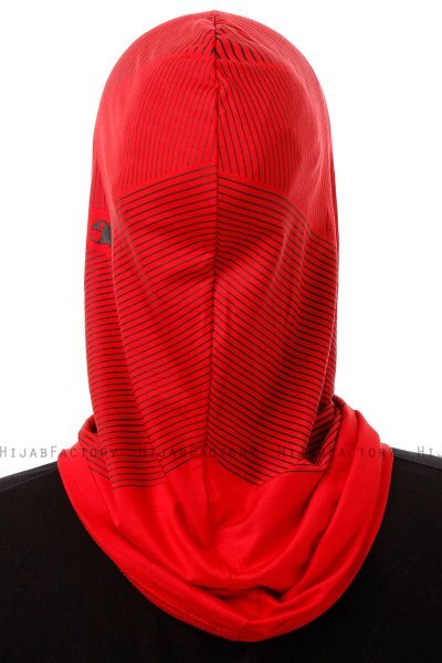 Wind Plain - Hijab Al Amira One-Piece Rouge