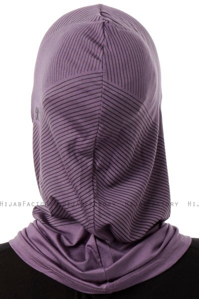 Wind Plain - Hijab Al Amira One-Piece Violet