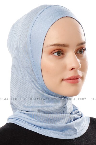 Wind Plain - Hijab Al Amira One-Piece Bleu Clair