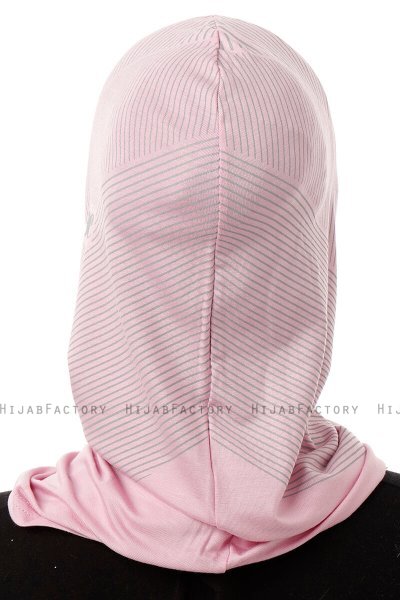 Wind Plain - Hijab Al Amira One-Piece Rose