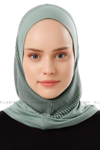 Wind Plain - Hijab Al Amira One-Piece Vert