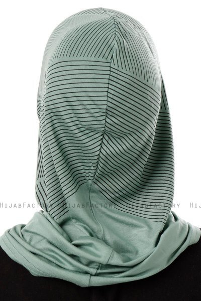 Wind Plain - Hijab Al Amira One-Piece Vert