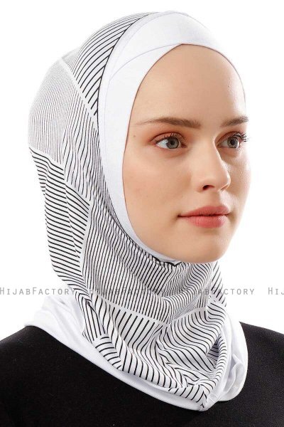 Wind Cross - Hijab Al Amira One-Piece Blanc