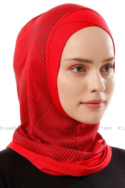 Wind Cross - Hijab Al Amira One-Piece Rouge