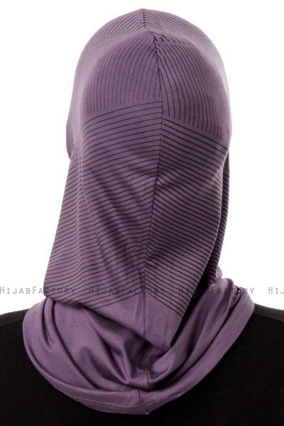 Wind Cross - Hijab Al Amira One-Piece Violet
