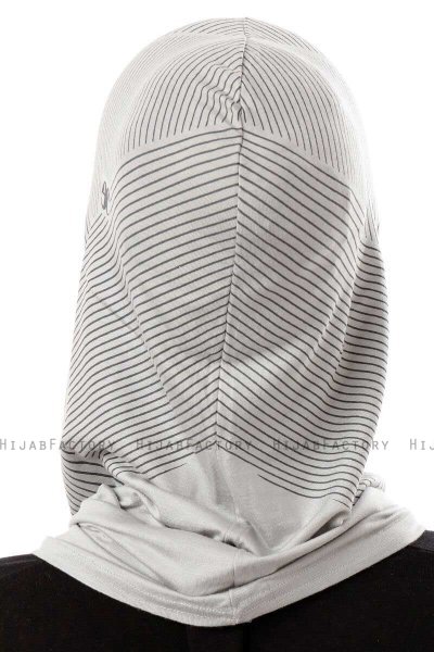 Wind Cross - Hijab Al Amira One-Piece Gris Clair