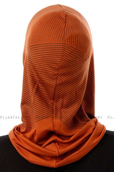 Wind Cross - Hijab Al Amira One-Piece Rouge Brique