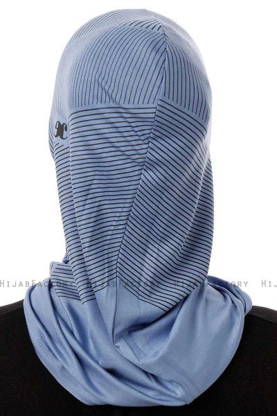 Wind Cross - Hijab Al Amira One-Piece Indigo