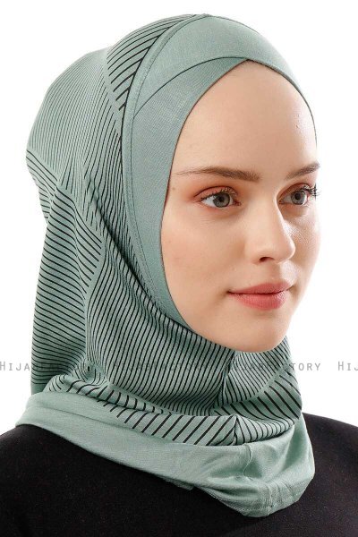 Wind Cross- Hijab Al Amira One-Piece Vert