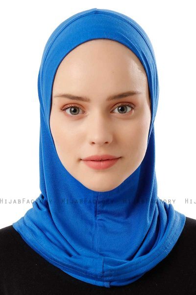 Logo Plain - Hijab Al Amira One-Piece Bleu