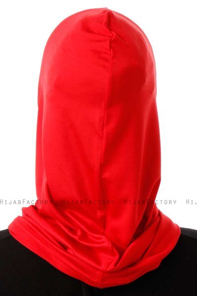 Logo Plain - Hijab Al Amira One-Piece Rouge