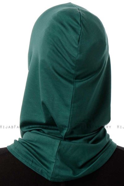 Logo Plain - Hijab Al Amira One-Piece Vert Foncé