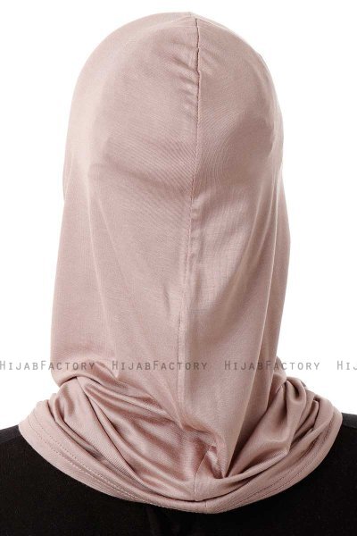 Logo Plain - Hijab Al Amira One-Piece Gris Pierre