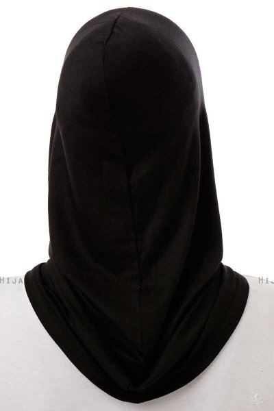 Logo Cross - Hijab Al Amira One-Piece Noir & Gold