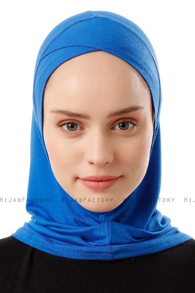 Logo Cross - Hijab Al Amira One-Piece Bleu