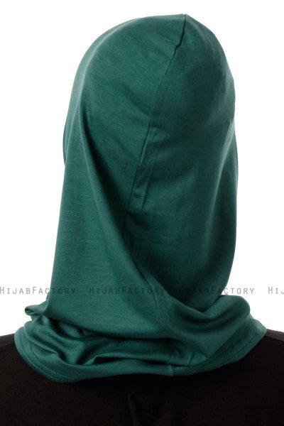 Logo Cross - Hijab Al Amira One-Piece Vert Foncé