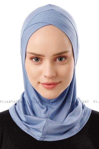 Logo Cross - Hijab Al Amira One-Piece Indigo
