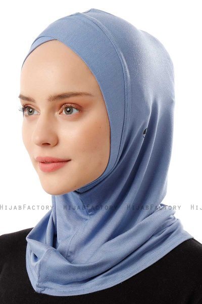 Logo Cross - Hijab Al Amira One-Piece Indigo