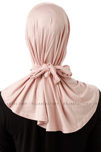 Sportif Plain - Hijab Pratique Viscose Vieux Rose