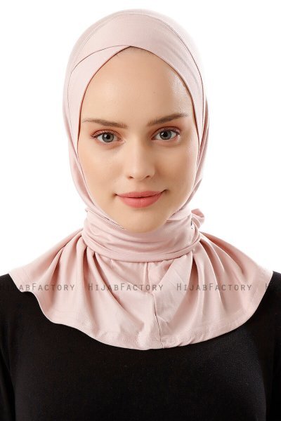 Sportif Cross - Hijab Pratique Viscose Vieux Rose