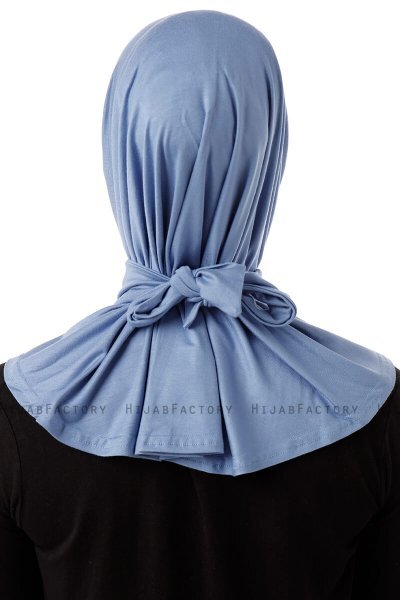 Sportif Cross - Hijab Pratique Viscose Indigo