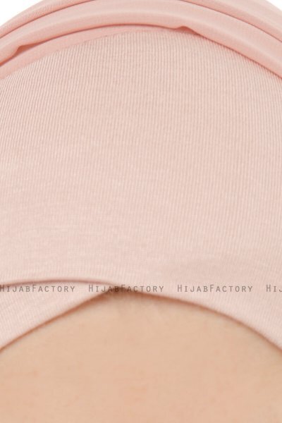 Alara Cross - Hijab Chiffon One Piece Vieux Rose