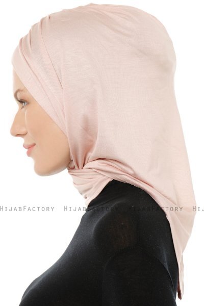 Isra Cross - Hijab One-Piece Viscose Vieux Rose