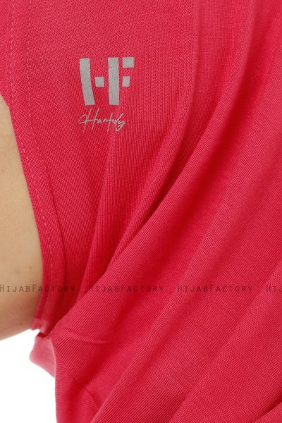 Hanfendy Plain Logo - Hijab One-Piece Fuchsia