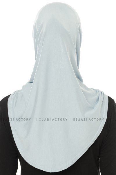 Hanfendy Plain Logo - Hijab One-Piece Baby Blue