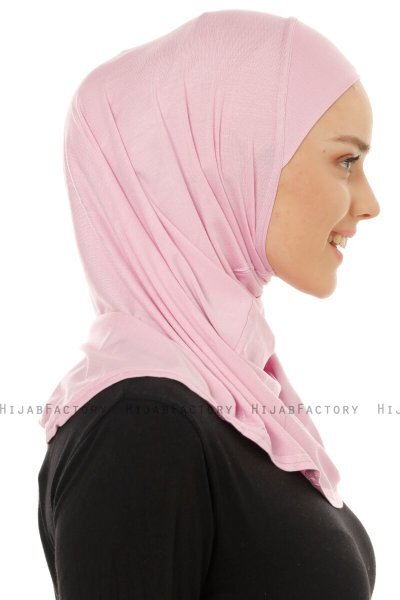 Hanfendy Plain Logo - Hijab One-Piece Rose