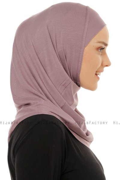 Hanfendy Plain Logo - Hijab One-Piece Orient Blush