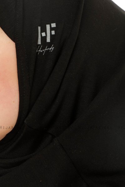 Hanfendy Cross Logo - Hijab One-Piece Noir
