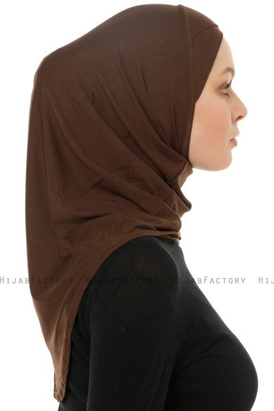 Hanfendy Cross Logo - Hijab One-Piece Marron