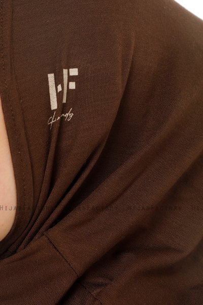 Hanfendy Cross Logo - Hijab One-Piece Marron