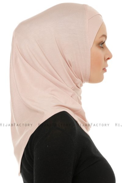 Hanfendy Cross Logo - Hijab One-Piece Vieux Rose