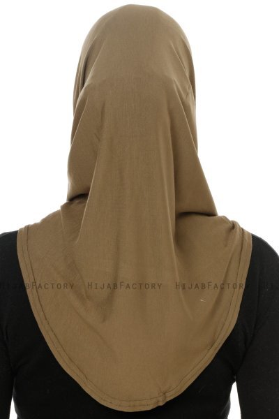 Hanfendy Cross Logo - Hijab One-Piece Kaki