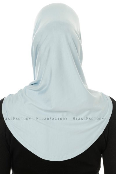 Hanfendy Cross Logo - Hijab One-Piece Baby Blue