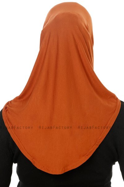 Hanfendy Cross Logo - Hijab One-Piece Rouge Brique