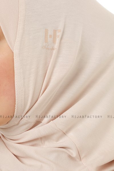 Hanfendy Cross Logo - Hijab One-Piece Poudre