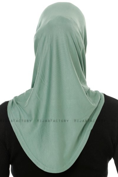 Hanfendy Cross Logo - Hijab One-Piece Vert