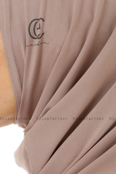 Micro Plain - Hijab One-Piece Gris Pierre