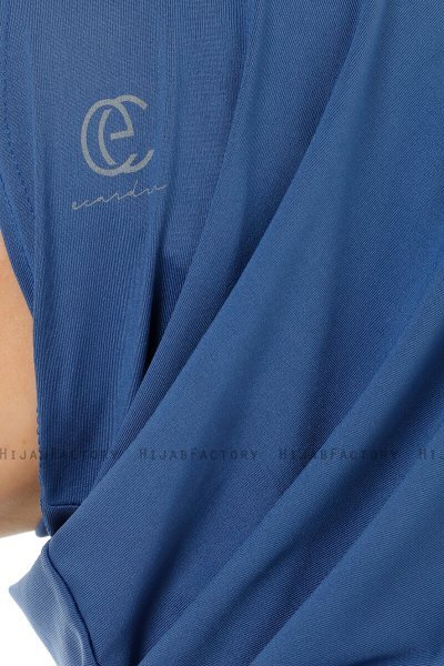 Micro Plain - Hijab One-Piece Indigo