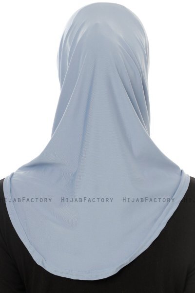 Micro Plain - Hijab One-Piece Bleu Clair