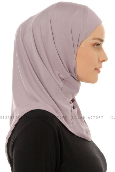 Micro Plain - Hijab One-Piece Violet Clair