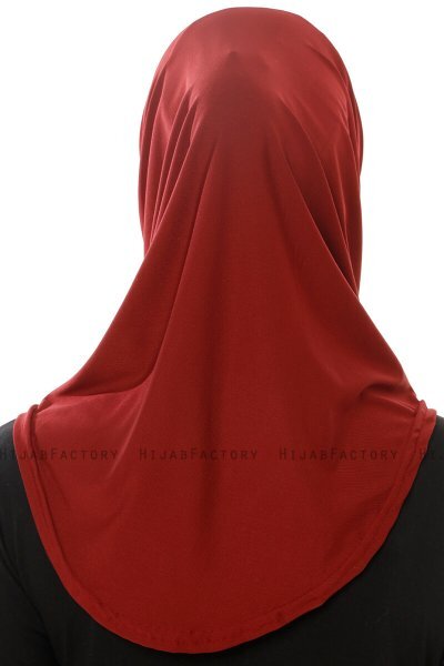 Micro Plain - Hijab One-Piece Bordeaux