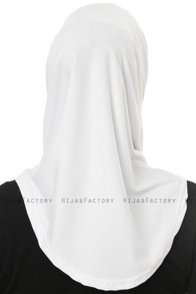 Micro Cross - Hijab One-Piece Blanc