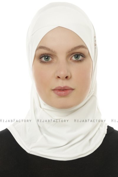 Micro Cross - Hijab One-Piece Crème