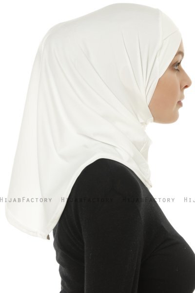 Micro Cross - Hijab One-Piece Crème