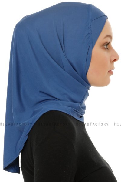 Micro Cross - Hijab One-Piece Bleu Clair