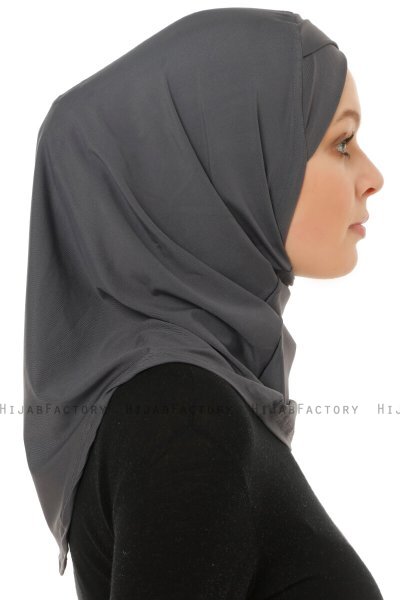 Micro Cross - Hijab One-Piece Anthracite